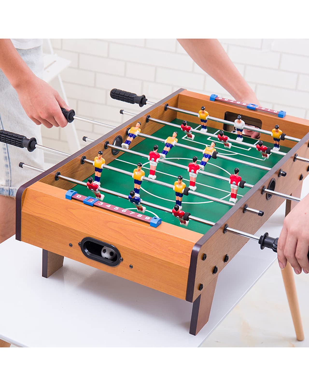 Amazon.co.jp: サッカーテーブルフーズボール勝者ゲームフーズボール